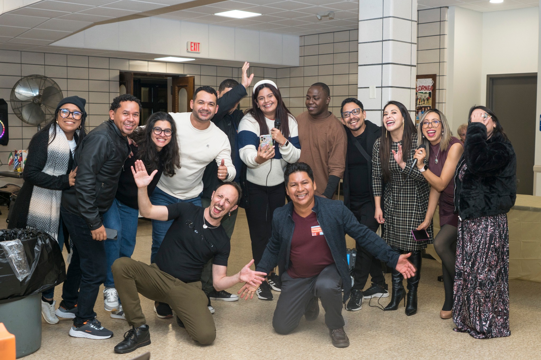 Global Ties Akron hosting international visitors at a community event showcasing cultural exchange in Akron, Ohio.