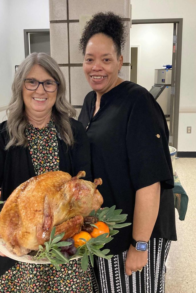 Thanksgiving Dinner, Evelyn Williams