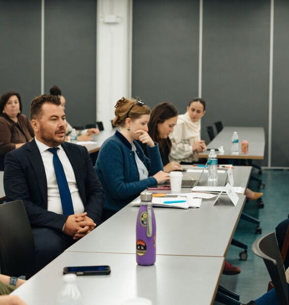 IVLP leaders from Europe and Bosnia and Herzegovina engage in citizen diplomacy during their visits to local companies and organizations with Global Ties Akron community partners.